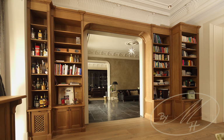 Interieur Bibliothek